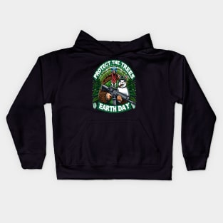 Armed Turkeys in the Wild West Kids Hoodie